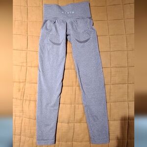 NVGTN Tan/brown High-Waisted Seamless Leggings